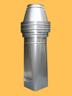 Bild Sorex V4A-Schornsteinaufsatz 1,0m 14x14cm Schornsteintechnik-Hasenclever Produkt