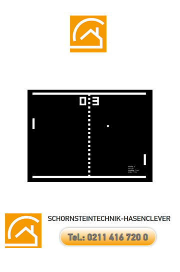 Bild Schornsteintechnik Schornsteinbauteile Hasenclever der Spieleklassiker Pong