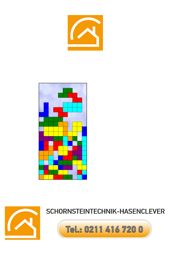 Bild Schornsteintechnik Schornsteinbauteile Hasenclever der Spieleklassiker Tetris