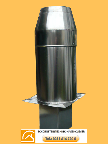Produktbild Sorex doppelwandig isolierter Schornsteinaufsatz 0,5m 13x26cm
