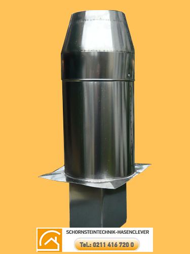 Produktbild Sorex doppelwandig isolierter Schornsteinaufsatz 0,5m 14x20cm