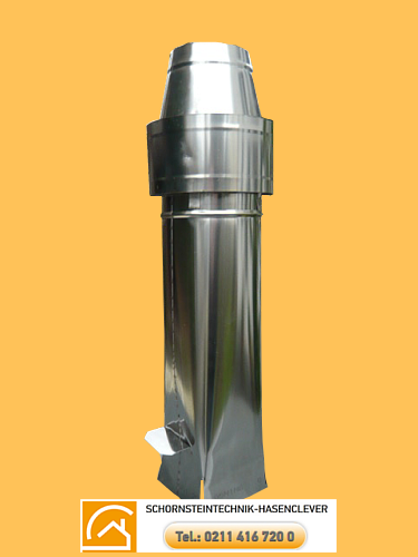Produktbild Sorex V2A-Schornsteinaufsatz 0,30m 14x14cm